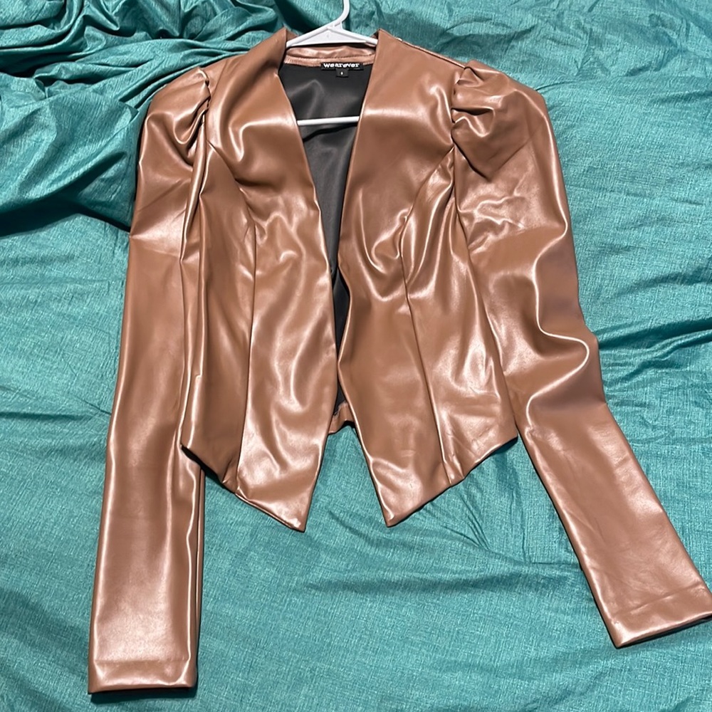 Brown blazer